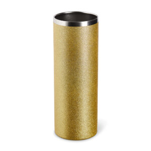 Edelstahl-Thermobecher Glitter Gold