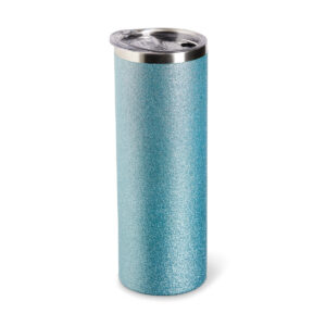 Edelstahl-Thermobecher Glitter Blau