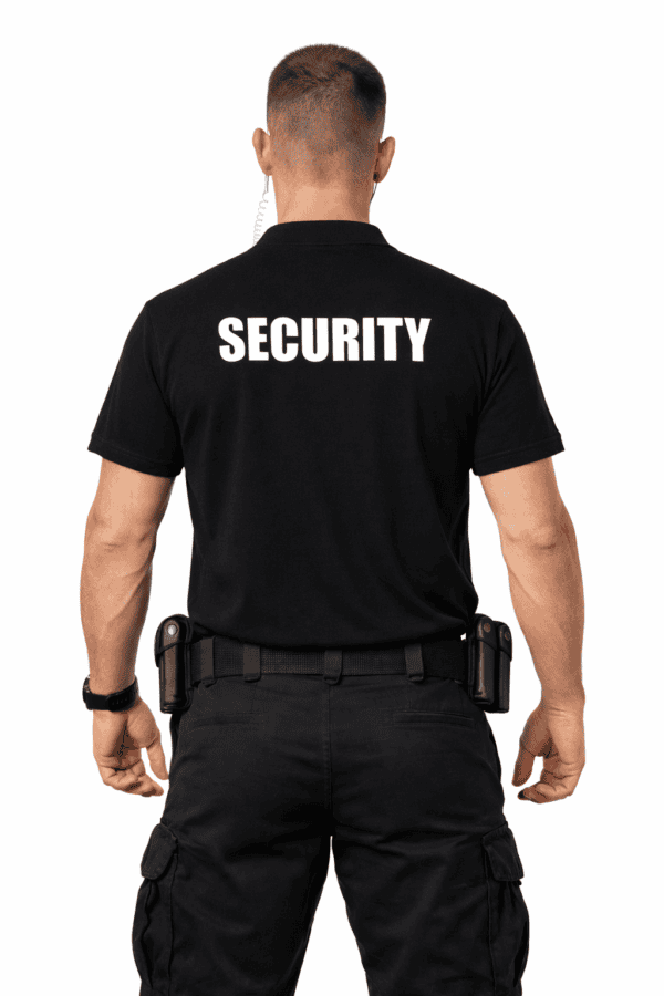Security Poloshirt Herren