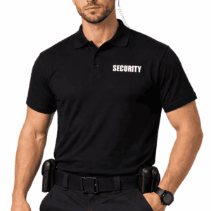 Security Poloshirt Herren